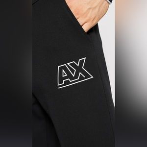 armani exchange black sweatpants Trouser only